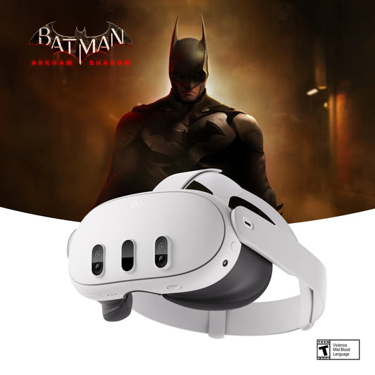 Quest 3 512GB – Get Batman: Arkham Shadow and a 3-Month Trial of Horizon+ Included – All-In-One Headset